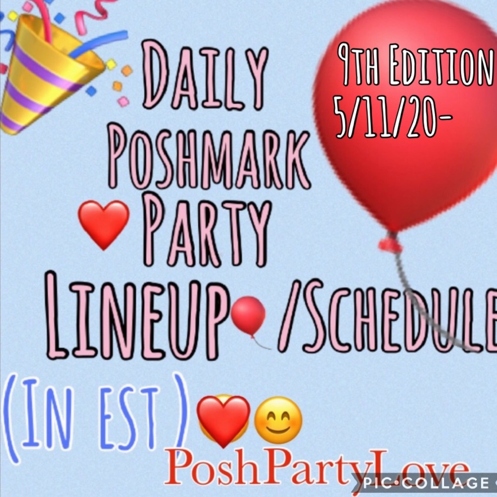 🆕 POSH PARTY HOSTS WEEKLY LINEUP -☝️Updated Daily